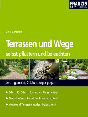 cover image of Terrassen und Wege selbst pflastern und beleuchten
